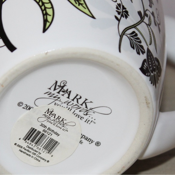 Pavilion Gift Company 30th Birthday Mug 18oz Birthday Gift Brand New Coffee Tea - Picture 2 of 4